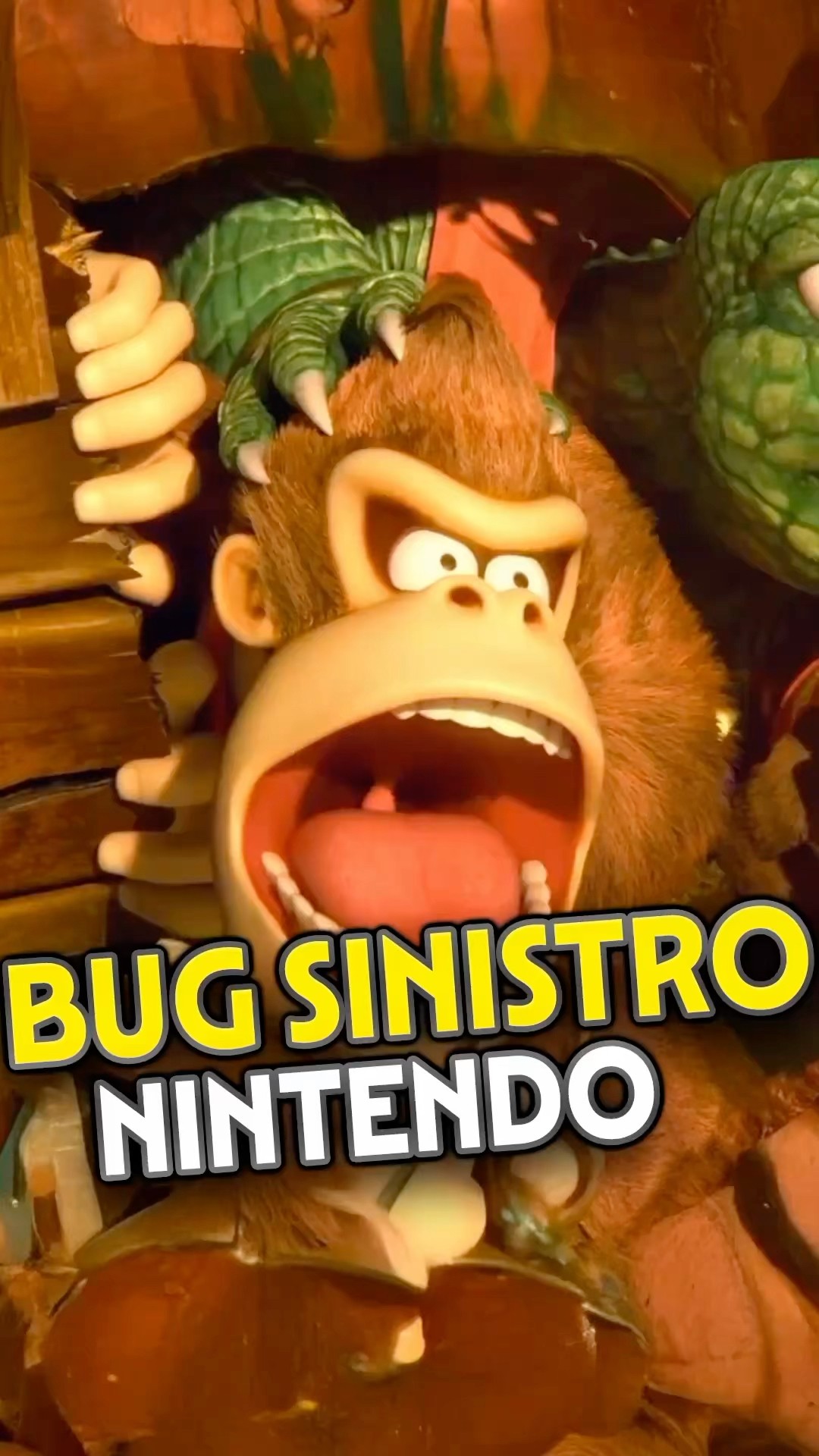 Jogadores revoltado com problema no donKey Kong do Nintendo Switch #donkeykong #nintendo